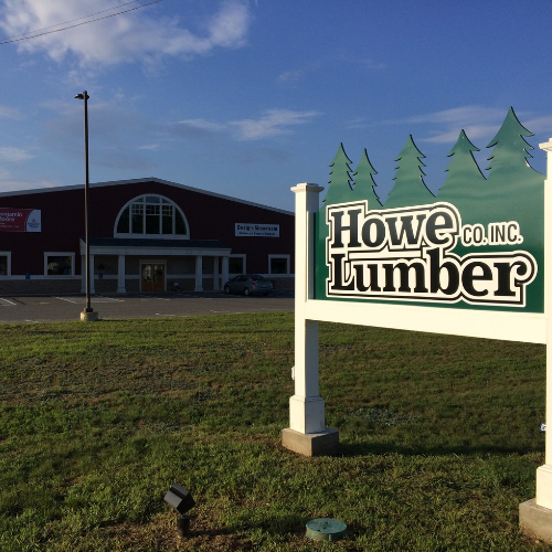 Inside of Howe Lumber
