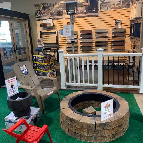 Inside of Howe Lumber