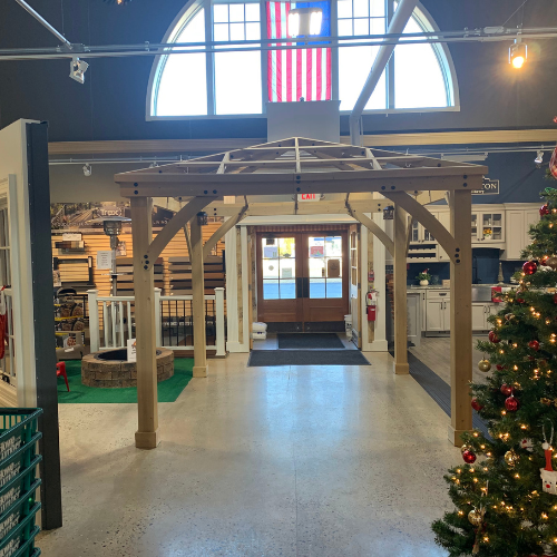 Inside of Howe Lumber