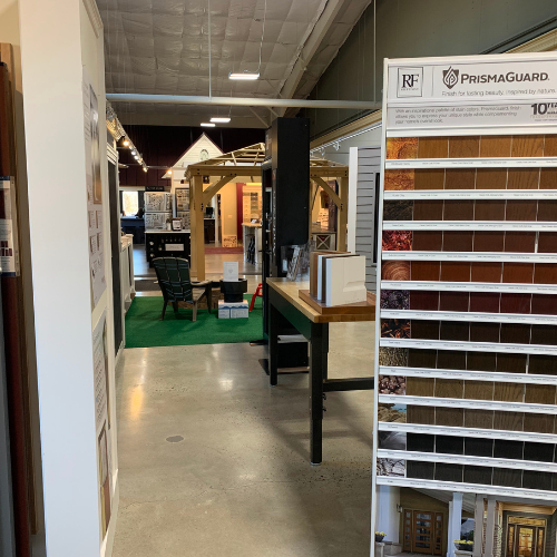 Inside of Howe Lumber