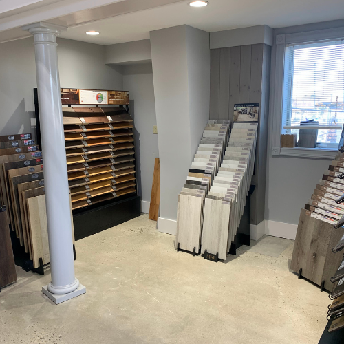 Inside of Howe Lumber