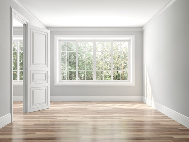 View of millwork in a home in East Brookfield, MA.